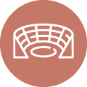 Icon illustrating the Amphitheater amenity available at GK Sindhu Skies, Pimple Saudagar, Pune.