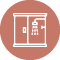Icon illustrating the Changing and Shower (G.F) amenity available at GK Sindhu Skies, Pimple Saudagar, Pune.