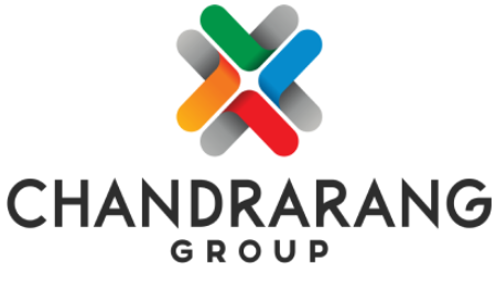 Logo of Chandrarang, a project partner associated with GK Sindhu Skies in Pimple Saudagar, Pune, as credited under 'Project by'.