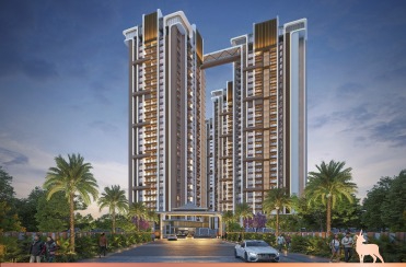 Photograph from the GK Sindhu Skies project gallery highlighting the residential development in Pune.