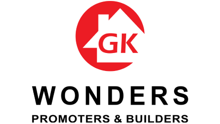 Logo of Wonders, a project partner associated with GK Sindhu Skies in Pimple Saudagar, Pune, as credited under 'Project by'.